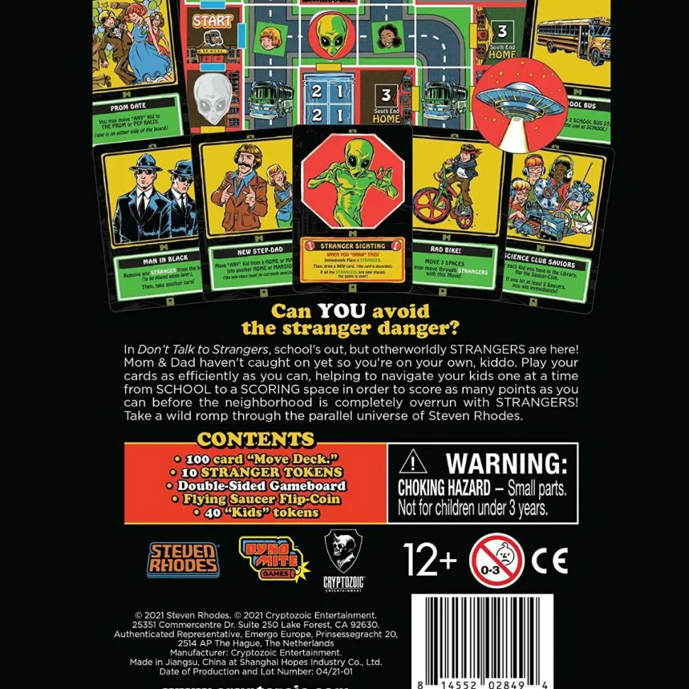 Steven Rhodes - Don't Talk to Strangers Card Game