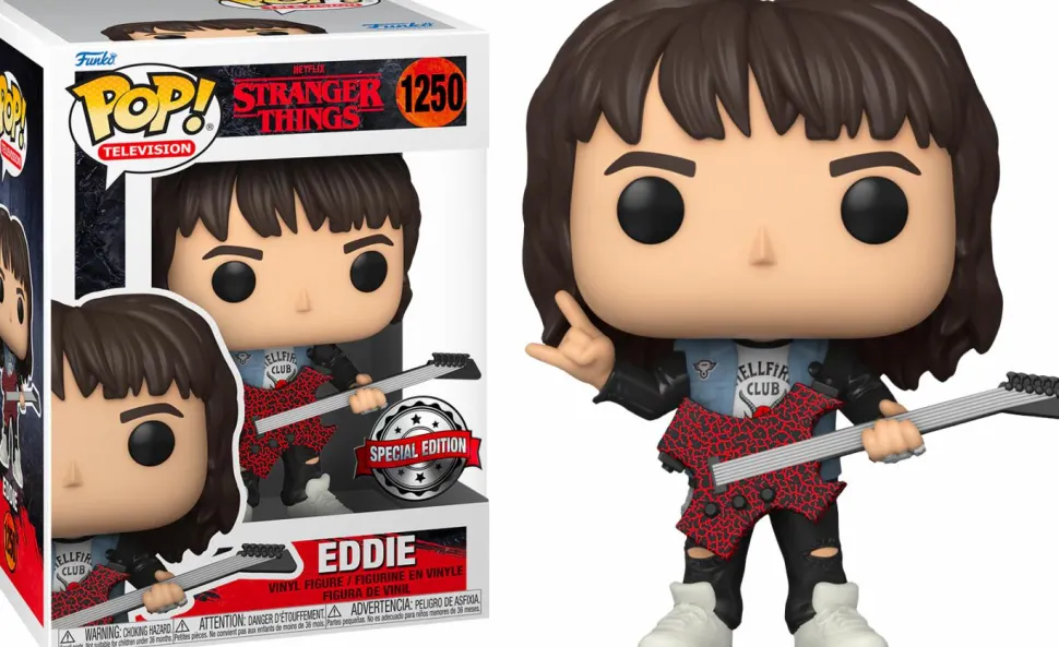 Stranger Things 4 - Eddie with Guitar Pop! Vinyl Figure