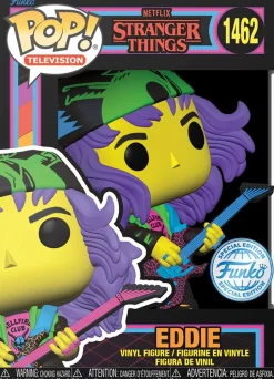Stranger Things 4 - Eddie with Guitar (Finale) Blacklight Pop! Vinyl Figure