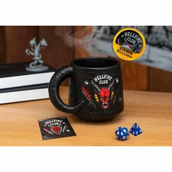 Stranger Things 4 - Hellfire Club Demon Embossed Ceramic Mug