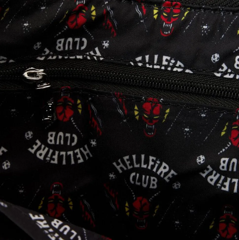 Stranger Things - Hellfire Club Glow in the Dark 6" Faux Leather Crossbody Bag