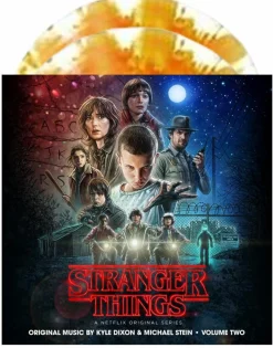 Stranger Things - Original Music From The Netflix Original Series Volume Two By Kyle Dixon & Michael Stein 2xLP Vinyl Record (Orange Ghostly Effect Coloured Vinyl)