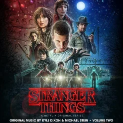 Stranger Things - Original Music From The Netflix Original Series Volume Two By Kyle Dixon & Michael Stein 2xLP Vinyl Record (Orange Ghostly Effect Coloured Vinyl)