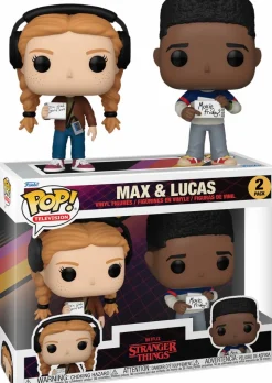 Stranger Things: Season 4 - Max & Lucas Pop! Vinyl 2-Pack