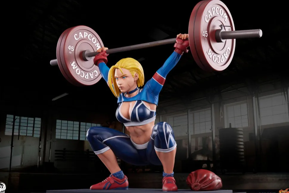 Street Fighter 6 - Cammy Powerlifting (SF6 Edition) 1/4 Scale Statue