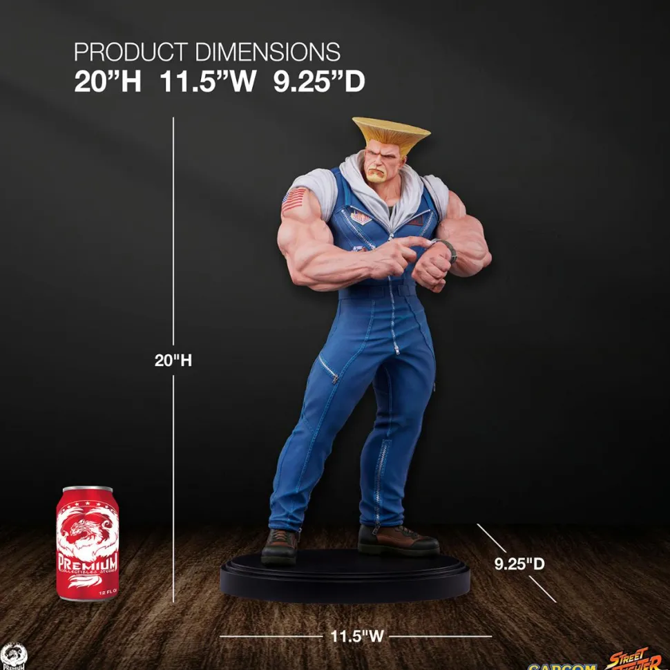 Street Fighter 6 - Guile Collector Edition 1/4 Scale Statue