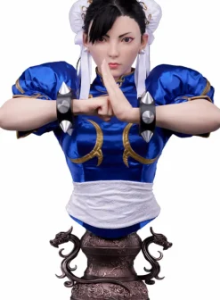 Street Fighter - Chun-Li 1:1 Scale Life-Size Bust