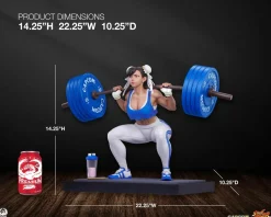 Street Fighter - Chun-Li Powerlifting 1/4 Scale Statue