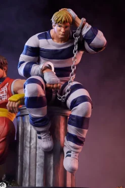 Street Fighter - Cody & Guy 1/10th Scale Statue