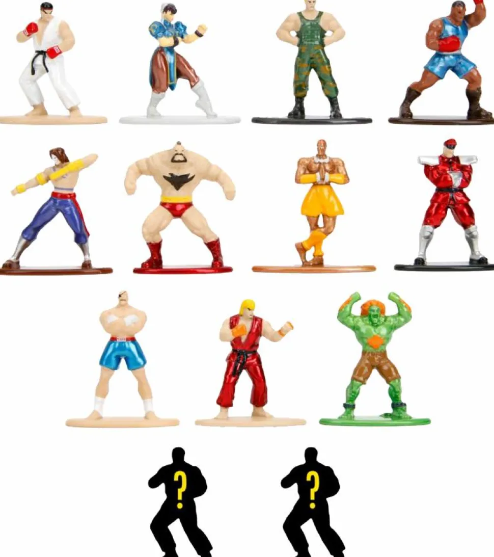 Street Fighter - Nano Metalfigs Blind Bag 1.65" Die-Cast Figure (Display of 24)