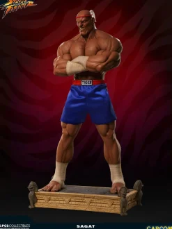 Street Fighter - Sagat Evolution (Set of 2) Exclusive 1/3 Scale Statues