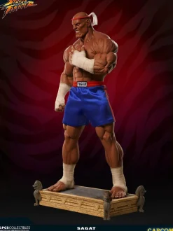 Street Fighter - Sagat Evolution (Set of 2) Exclusive 1/3 Scale Statues