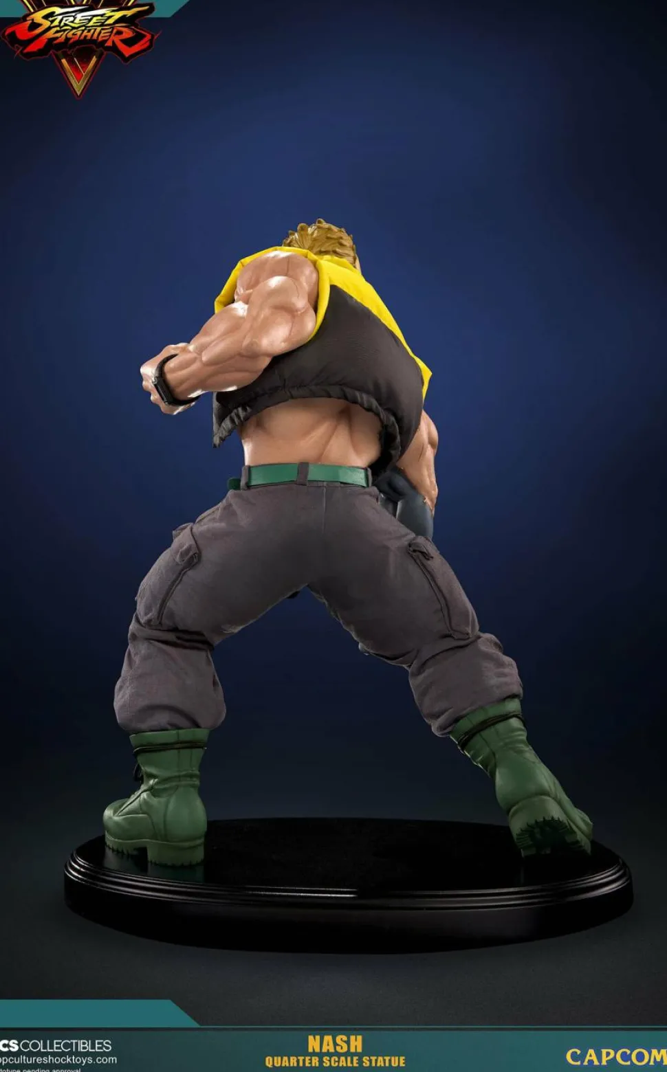 Street Fighter V - Nash Exclusive 1/4 Scale Statue