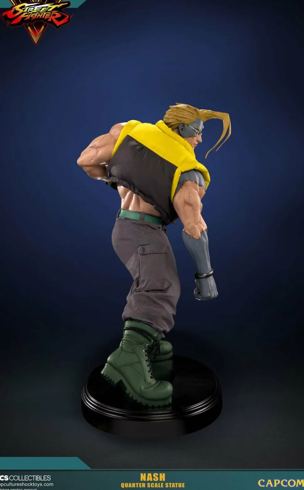 Street Fighter V - Nash Exclusive 1/4 Scale Statue