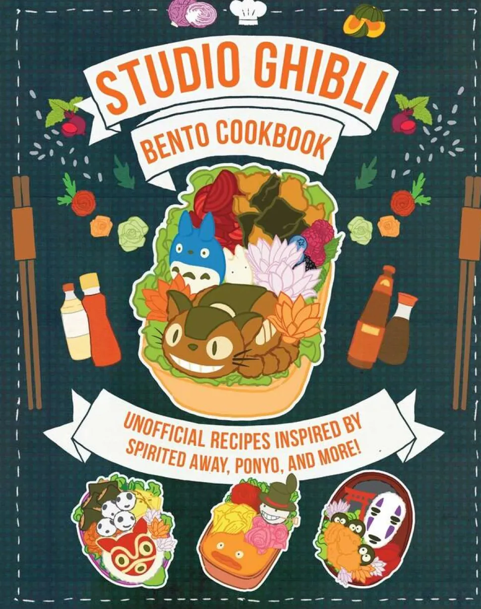 Studio Ghibli - Bento Cookbook: Unofficial Recipes Inspired by Spirited Away, Ponyo, and More! Hardcover Book