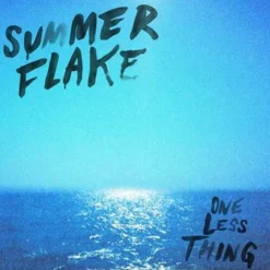 Summer Flake - One Less Thing LP Vinyl Record (Blue Coloured Vinyl)