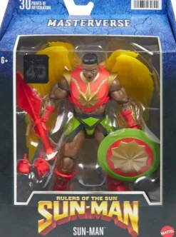 Sun-Man and the Rulers of the Sun - Sun-Man Masterverse 7” Scale Action Figure