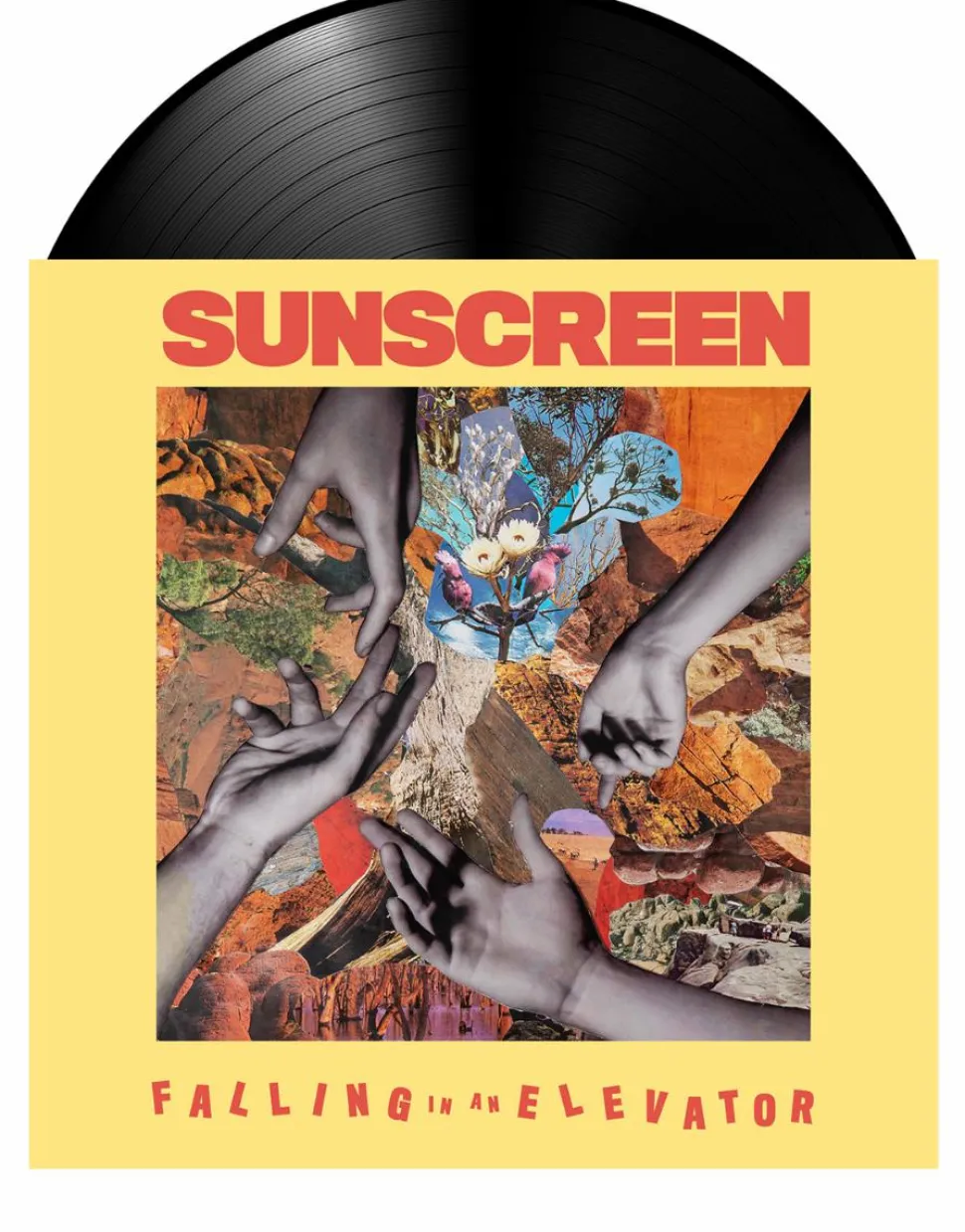 Sunscreen - Falling in a Elevator / Just a Drop EP Vinyl Record