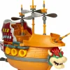Super Mario - Bowser's Airship World of Nintendo Deluxe 15” Action Figure Playset