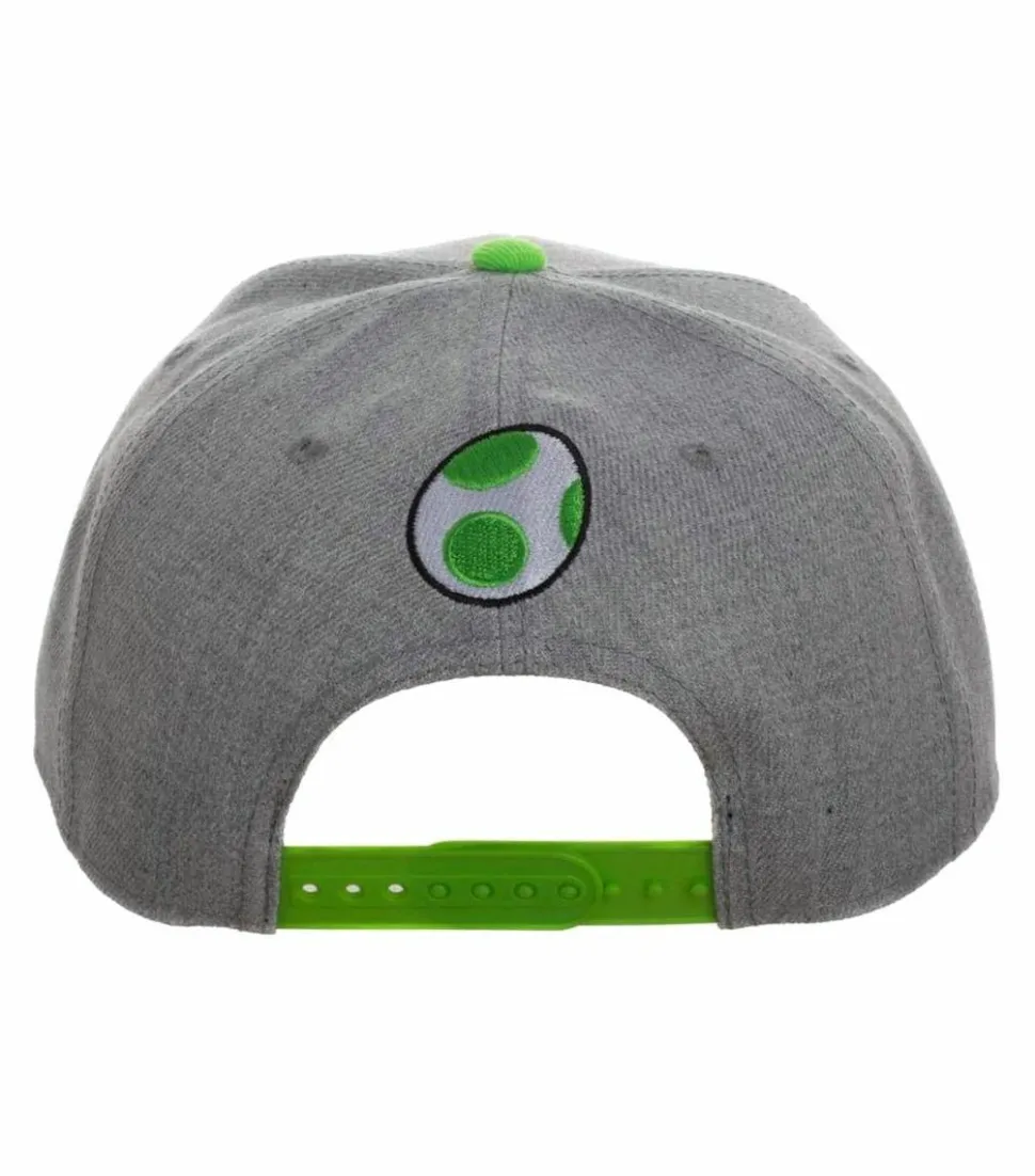 Super Mario Bros - Yoshi Pre-Curved Snapback Hat