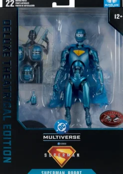 Superman (2025) - Superman Robot #4 Deluxe Theatrical Edition Red Platinum Edition 7" Scale Action Figure