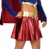 Superman - Supergirl Secret Wishes Crop Adult Costume L