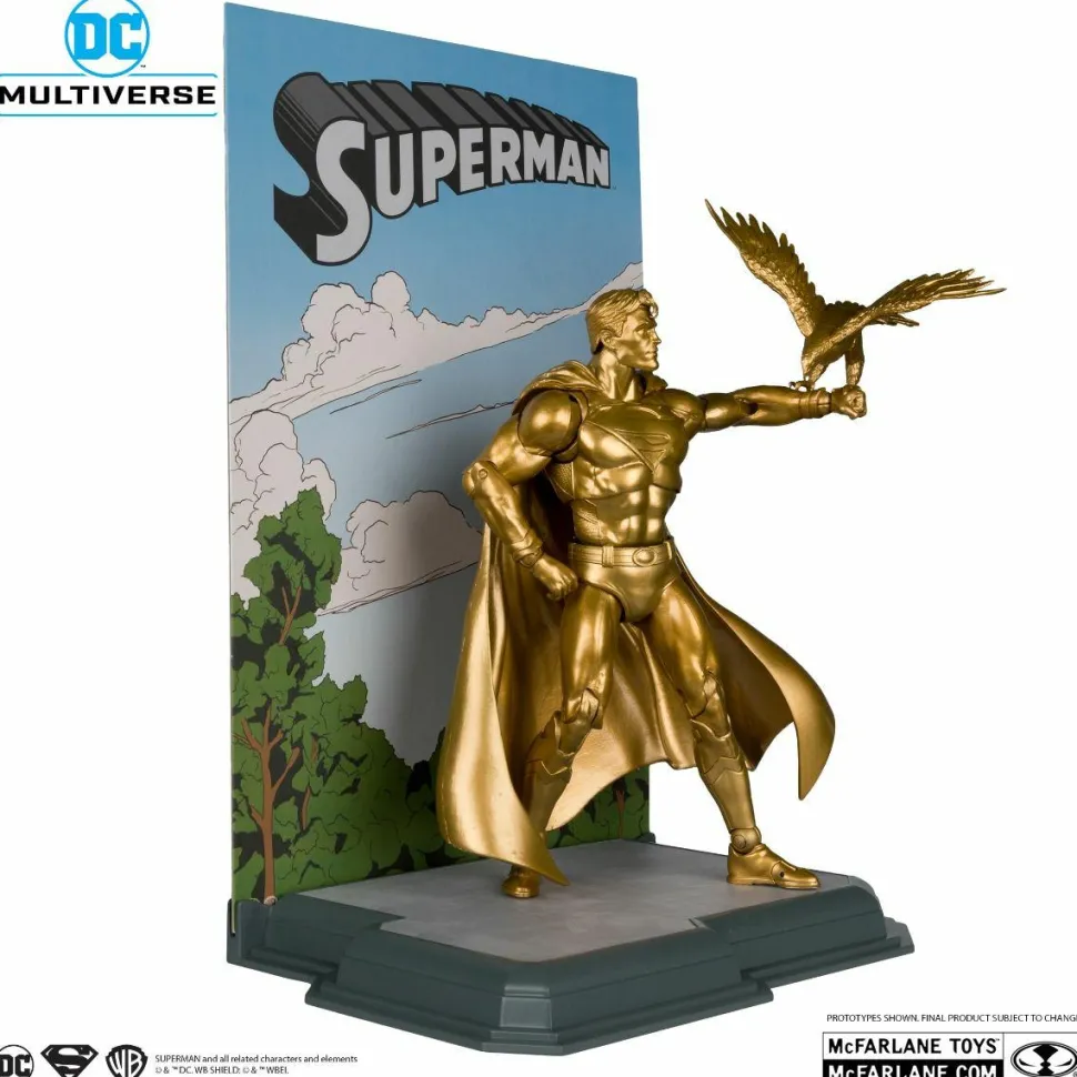 Superman - Superman (Centennial Park Tribute Statue) DC Multiverse 7" Scale Action Figure (2024 SDCC Exclusive)