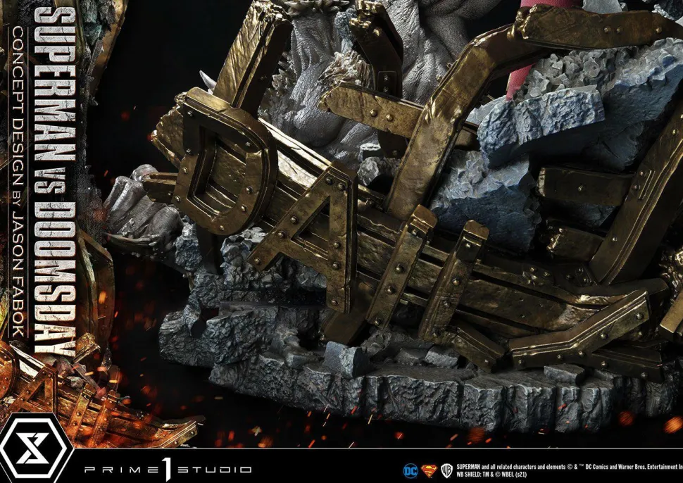 Superman - Superman vs Doomsday 1/3 Scale Diorama Statue