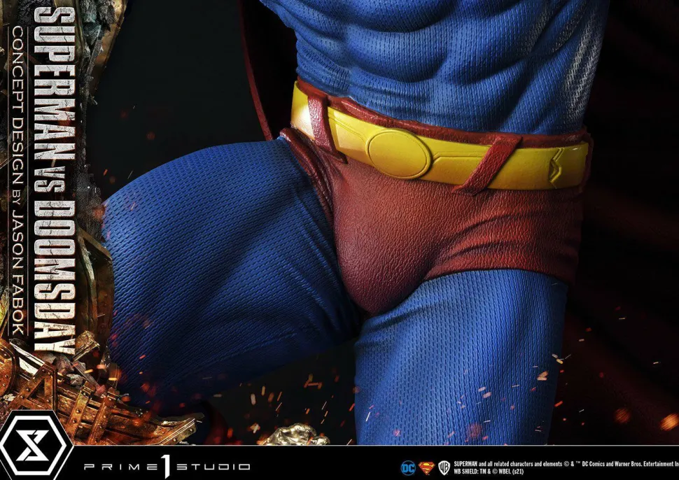 Superman - Superman vs Doomsday 1/3 Scale Diorama Statue