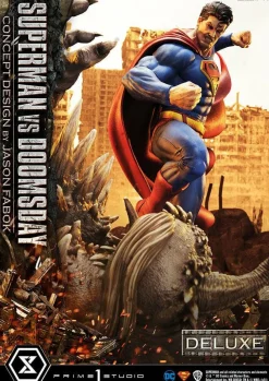 Superman - Superman vs Doomsday Deluxe 1/3 Scale Diorama Statue