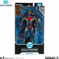 Superman: Unchained - Superman Energised Armour DC Multiverse Gold Label 7” Scale Action Figure