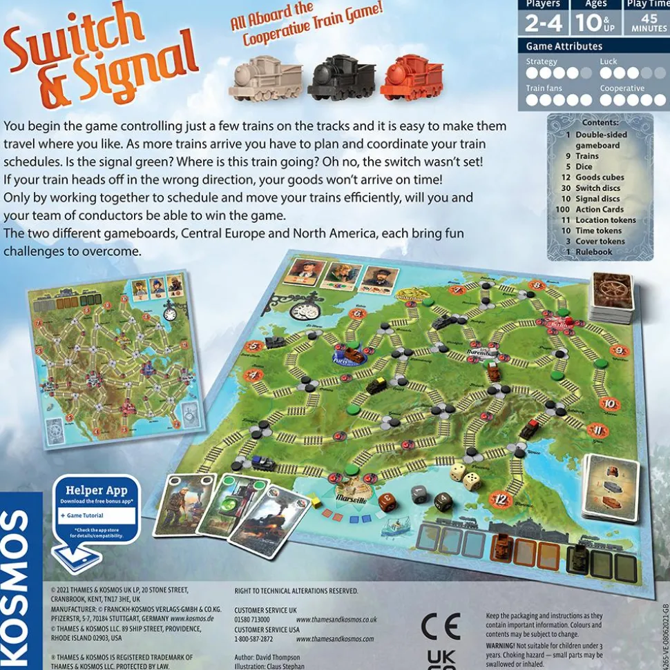 Switch and Signal - Board Game
