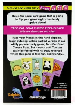 Taco Cat Goat Cheese Pizza - On the Flip Side Card Game