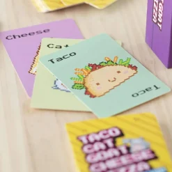 Taco Cat Goat Cheese Pizza - 8-Bit Edition Card Game