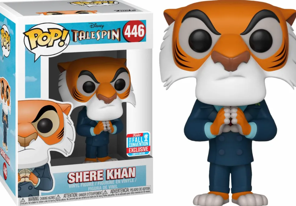 TaleSpin - Shere Khan with Hands Together Pop! Vinyl Figure (2018 Fall Convention Exclusive)
