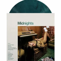 Taylor Swift - Midnights LP Vinyl Record (Jade Green Marbled Vinyl)