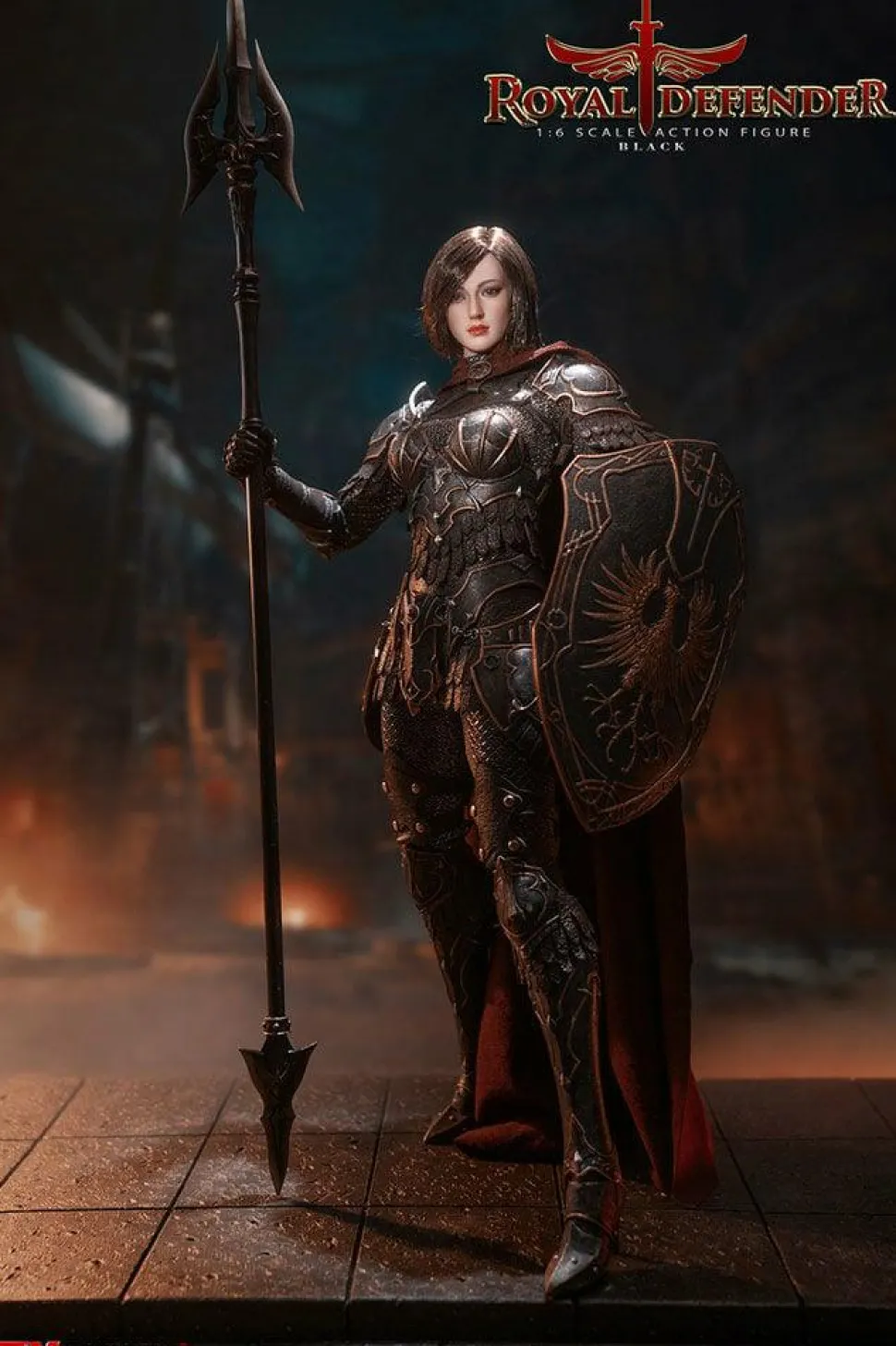 TBLeague - Royal Defender Black Version 1/6th Scale Action Figure