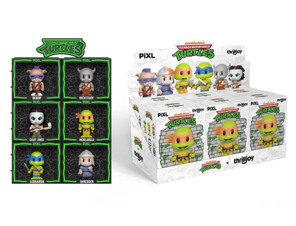 Teenage Mutant Ninja Turtles - PIXL Vinyl Figure Mystery Box (Display of 6 Units)