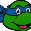 Teenage Mutant Ninja Turtles (1987) - Leonardo Enamel Pin
