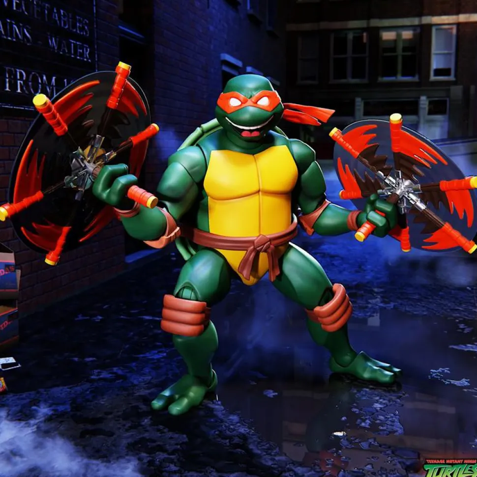 Teenage Mutant Ninja Turtles (2003) - Wave 12 Ultimates! 7" Scale Action Figure Bundle (Set of 4)