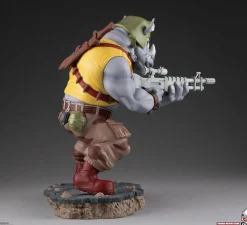 Teenage Mutant Ninja Turtles (1987) - Rocksteady 1/4 Scale Statue
