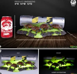 Teenage Mutant Ninja Turtles - Origins Deluxe Edition 1:1 Scale Life-Size Diorama Statue