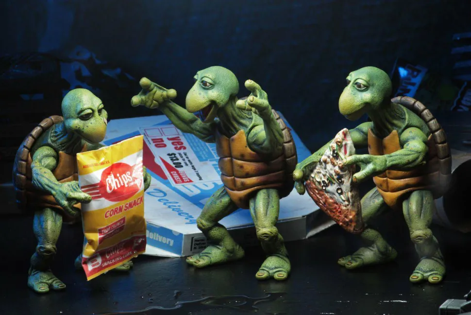 Teenage Mutant Ninja Turtles (1990) - Baby Turtles 1/4 Scale Action Figure 4-Pack