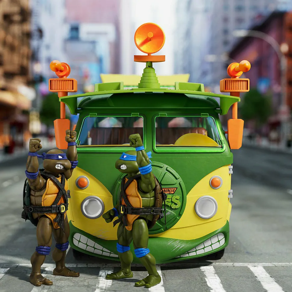 Teenage Mutant Ninja Turtles (1987) - Party Wagon Ultimates! 7” Scale Action Figure Vehicle
