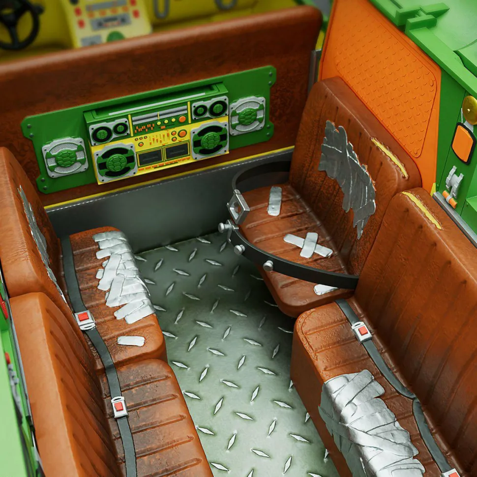 Teenage Mutant Ninja Turtles (1987) - Party Wagon Ultimates! 7” Scale Action Figure Vehicle