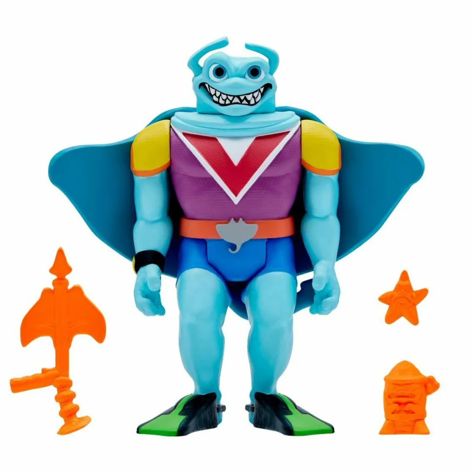 Teenage Mutant Ninja Turtles (1987) - Ray Fillet ReAction 3.75” Action Figure