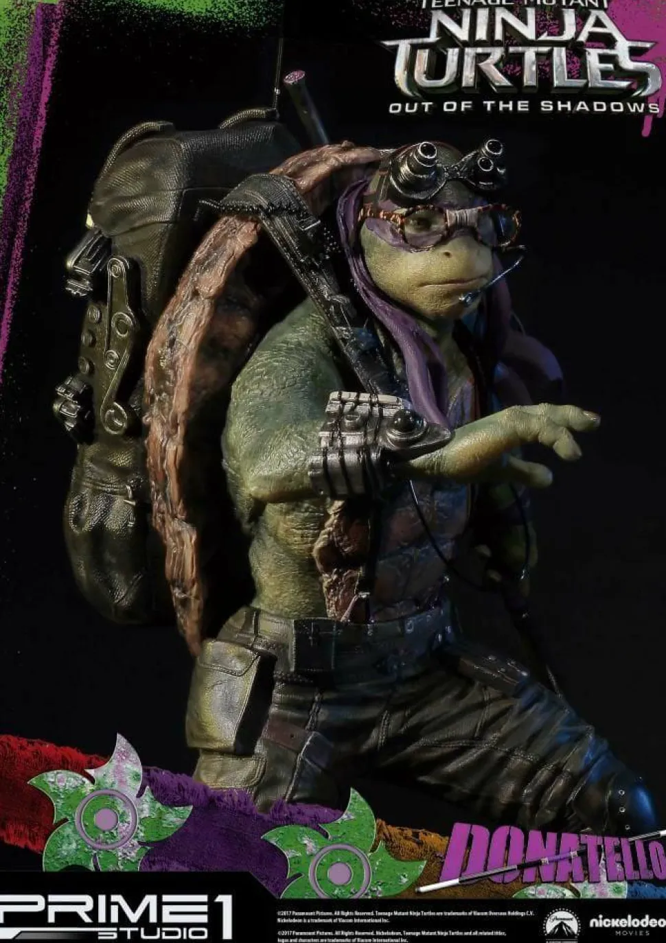 Teenage Mutant Ninja Turtles 2: Out of the Shadows - Donatello 22” Statue