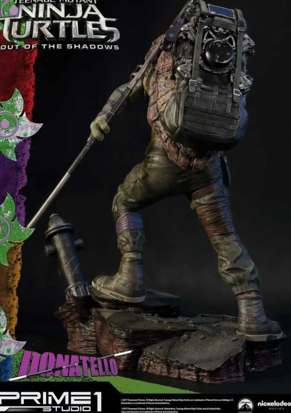 Teenage Mutant Ninja Turtles 2: Out of the Shadows - Donatello 22” Statue
