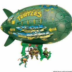 Teenage Mutant Ninja Turtles (1987) - Turtle Blimp Wacky Attack Aircraft 3.75” Scale Action Figure Vehicle