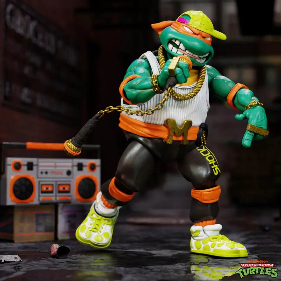 Teenage Mutant Ninja Turtles (1987) - Rappin' Mike Ultimates! 7" Scale Action Figure (Wave 11)